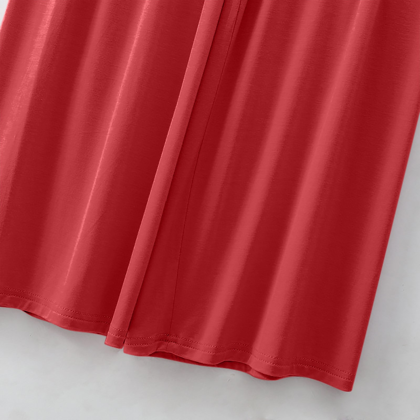 thumbnail image 5 of Conjunto de pijama holgado para mujer: camiseta de manga corta y pantalones con cordón, poliéster y spandex, para todas las estaciones, tallas M-XXL., 5 of 7